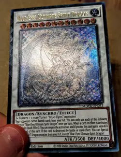 Yu-Gi-Oh! Ultimate Rare Style Blue-Eyes Ultimate Spirit Dragon - Image 1