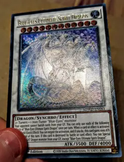 Yu-Gi-Oh! Ultimate Rare Style Blue-Eyes Ultimate Spirit Dragon - Image 2
