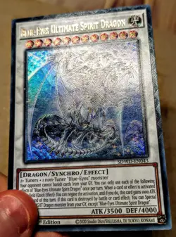 Yu-Gi-Oh! Ultimate Rare Style Blue-Eyes Ultimate Spirit Dragon - Image 4