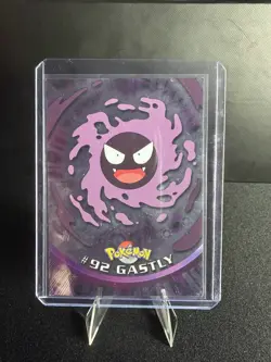 2000 Pokemon TV Animation Edition - Holo Foil card 92 Ghastly - Image 1