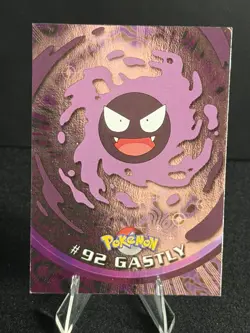 2000 Pokemon TV Animation Edition - Holo Foil card 92 Ghastly - Image 3