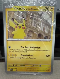 Pokemon Pikachu At The Museum Jumbo promo Card X10 - Image 2