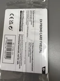 Pokemon TCG Yveltal 088/132 Stamped Mega Evolutions Promo Card Sealed NM - Image 2