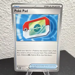 Pokemon TCG Poke Pad Trainer Item ASC 198/217 English Card - Image 3