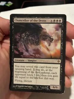 Chancellor of The Dross New Phyrexia Regular MP/HP X1 MTG Magic The Gathering - Image 1