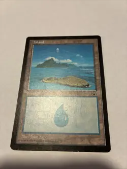 Island Basic Land Portal Second Age MTG Magic The Gathering X1 NM - Image 1