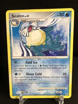 Sealeo 77/111 Platinum Rising Rivals Pokemon TCG English Common Card - Image 1