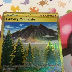Pokemon TCG Gravity Mountain Holo Card 250/191 Sv08: Surging Sparks - Image 3