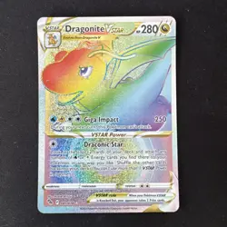 Pokemon TCG Dragonite VSTAR Rainbow - 081/078 English - Image 1