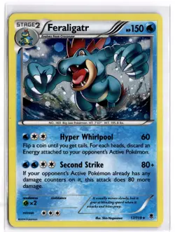 Pokemon TCG Feraligatr (Cosmos Holo) 017/119 XY Blister Exclusives - Image 1