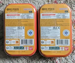 2x One Piece Tin Pack Set Vol 2 OP13 Mini Tin Sealed New - Image 2