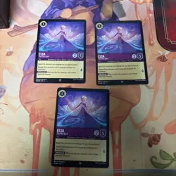 Disney Lorcana Shimmering Skies- Elsa, The Fifth Spirit 48/204 Rare Non Foil (4) - Image 1