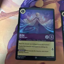 Disney Lorcana Shimmering Skies- Elsa, The Fifth Spirit 48/204 Rare Non Foil (4) - Image 4