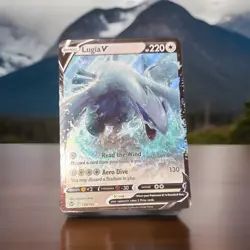 (Possible PSA 10) Pokemon Lugia V Ultra Rare Holo Card 138/195 Silver Tempest - Image 4