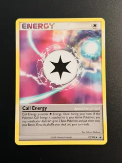 Pokemon Call Energy Majestic Dawn #92/100 Collectible Card - Image 1