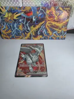 Pokemon TCG Reshiram EX White Flare Full Art Card 158/086 English Edition NM - Image 1