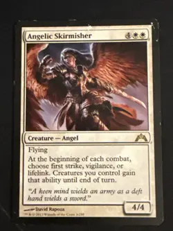 1x Angelic Skirmisher (3) Gatecrash HP MTG Magic the Gathering x1 MKE - Image 1
