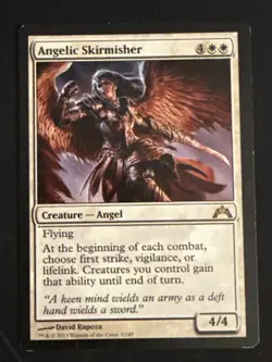 1x Angelic Skirmisher (3) Gatecrash HP MTG Magic the Gathering x1 MKE - Image 3