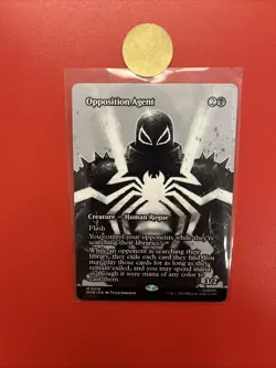 Opposition Agent (Borderless) - Marvel Eternal-Legal (MAR) - MTG - NM - Image 1