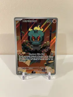 Pokemon Mega Evolutions Marshadow 146/132 Holo Illustration Rare English NM - Image 1