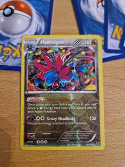 Pokemon TCG Phantom Forces Hydreigon Reverse Holo bundle - Image 1