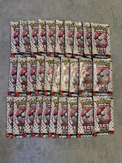 Pokemon Scarlet & Violet 151 | 30 Booster Packs Lot | Factory Sealed - Image 1