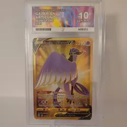 Galarian Articuno V 181/172 Rare Brilliant Stars Ace 10 Gem Mint Pokemon TCG - Image 1