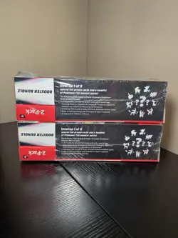 Torn Seal Pokemon Prismatic Evolutions Sams Club Surprise Box Booster Bundle x2 - Image 4