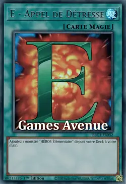Yu-Gi-Oh ! E - Appel de Detresse BLC1-FR032 (Titre Argente/V.2) VF/ULTRA - Image 1