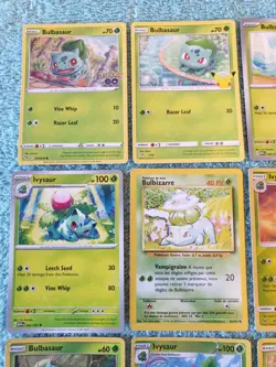 BULBASAUR, IVYSAUR, & VENUSAUR BUNDLE OF POKEMON CARDS - Image 2