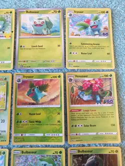 BULBASAUR, IVYSAUR, & VENUSAUR BUNDLE OF POKEMON CARDS - Image 3