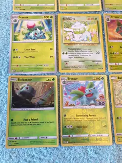 BULBASAUR, IVYSAUR, & VENUSAUR BUNDLE OF POKEMON CARDS - Image 4