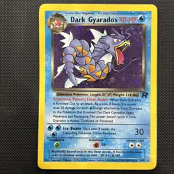 Dark Gyarados 08/82 | Team Rocket | Holo Pokemon Card LP-MP - Image 1