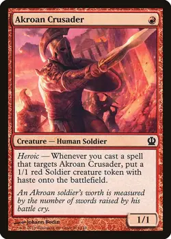 [MTG] Akroan Crusader (111) (THS) LP-HP - Image 1