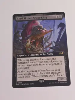 Lord Skitter, Sewer King (Extended Art) Wilds of Eldraine Regular - Image 2