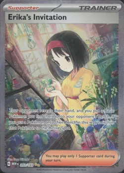 Pokemon TCG - Erika's Invitation 203/165 Special Illustration Rare 151 - 820 - Image 1