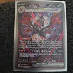 Pokemon Charizard ex 234/091 SV: Paldean Fates Full Art Holo 330 HP Rare - Image 1