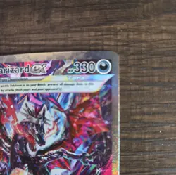 Pokemon Charizard ex 234/091 SV: Paldean Fates Full Art Holo 330 HP Rare - Image 4