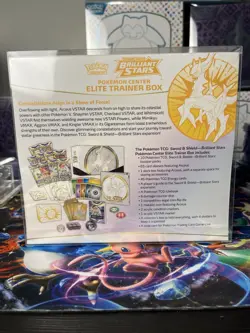 Pokemon Sealed Pokemon Center Exclusive Brilliant Stars Elite Trainer Box - Image 3