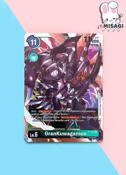 Digimon Trading Card Game - GranKuwagamon P-025 P PROMO Karte ENG TCG - Image 1