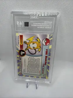 1999 Topps Pokemon Raichu #26 Holo Foil Card TV Animation Graded TAG 6.5 - Image 5