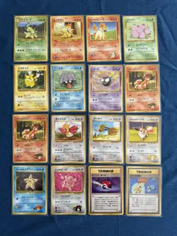 Pokemon TCG Pocket Monsters Mixed Sets Lot of 16 Trading Cards LP/MP - Image 1