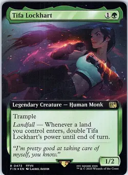 Tifa Lockhart (Extended Art) Foil R FIN 473 NM - Image 1