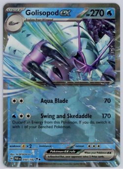 Pokemon TCG Golisopod ex 050/182 Sv04: Paradox Rift Double Rare - Image 1