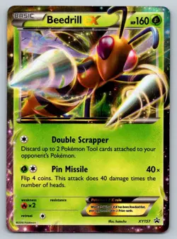 Beedrill EX - XY Black Star Promos - Promo - XY157 - Pokemon - NM - Image 2
