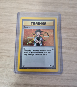 Vintage Pokemon TCG Holo Brock Trainer #15/132 Gym Heroes - Image 1