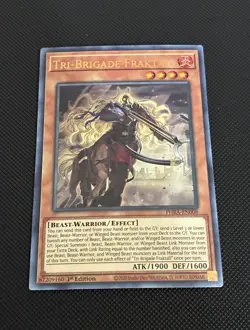Yu-Gi-Oh! Tri-Brigade Fraktall PHRA-EN008 Ultra Rare 1st Edition Near Mint - Image 1