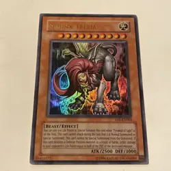 Sphinx Teleia Ultra Rare Holo Yu-Gi-Oh! TCG - Image 1