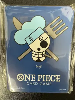 One Piece Official Limited Card Sleeves TCG Japan Sanji 70 Sleeves vol.2 - Image 1