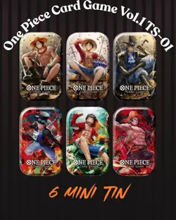 One Piece Card Game Mini Tin Pack Set Vol.1 TS-01 Asia Region Limited TS01 - Image 1